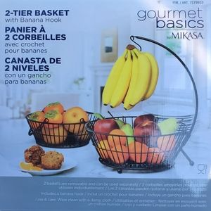 2 tier basket (open box)